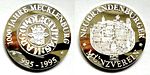 19950001-Neubrandenburger-Muenzverein-Medaille-1995-1000-Jahre-Mecklenburg-Reischauer-Silber