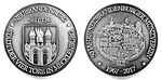 20160001-Medaille-50-Jahre-Neubrandenburger-Muenzverein-Mecklenburg-Unze-Silber